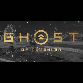 Ghost of Tsushima logo wallpaper