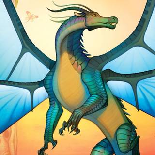 Wings of Fire Silkwing wallpaper