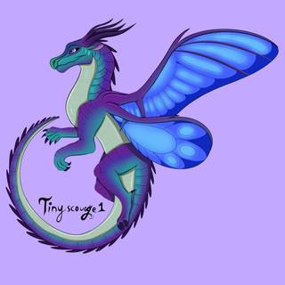 Wings of Fire Silkwing wallpaper