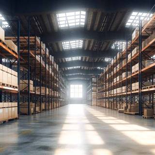 Warehousing wallpaper