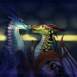 Wings of Fire Silkwing wallpaper