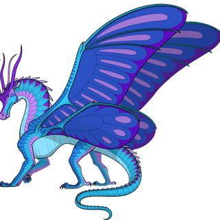 Wings of Fire Silkwing wallpaper