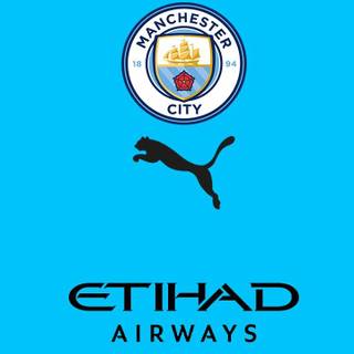 Manchester City kit wallpaper