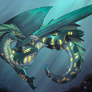 Wings of Fire Silkwing wallpaper