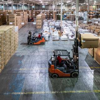 Warehousing wallpaper