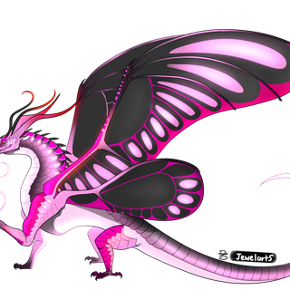 Wings of Fire Silkwing wallpaper