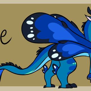 Wings of Fire Silkwing wallpaper