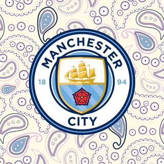 Manchester City kit wallpaper