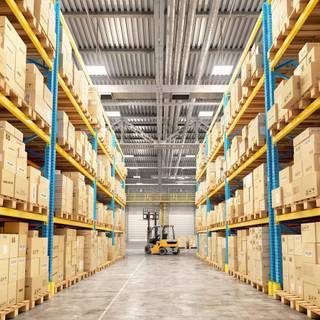 Warehousing wallpaper