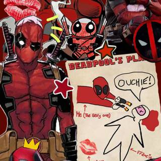 Deadpool aesthetic wallpaper