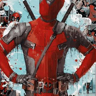 Deadpool aesthetic wallpaper