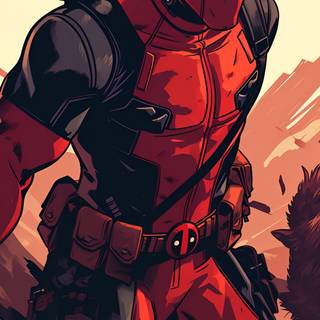 Deadpool aesthetic wallpaper