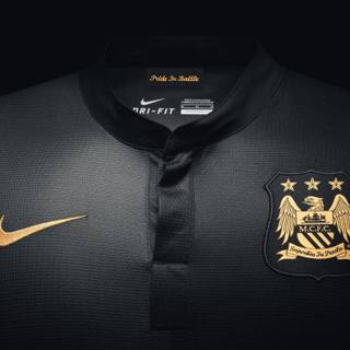 Manchester City kit wallpaper