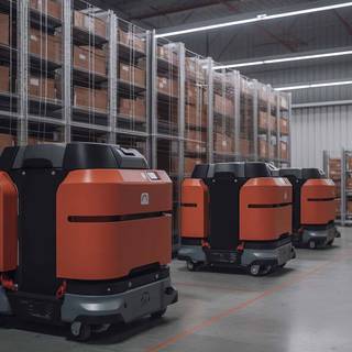 Warehousing wallpaper