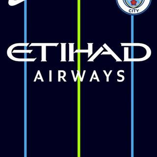 Manchester City kit wallpaper