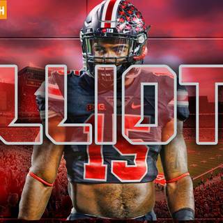 Ezekiel Elliott Ohio State Buckeyes wallpaper