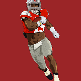 Ezekiel Elliott Ohio State Buckeyes wallpaper