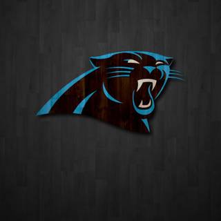 Carolina Panthers logo wallpaper