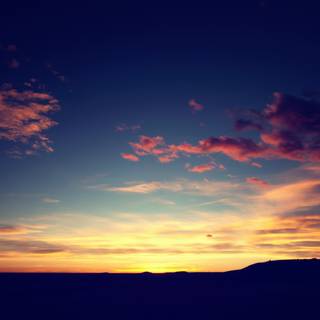 Majestic sunset wallpaper