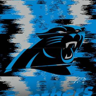 Carolina Panthers logo wallpaper