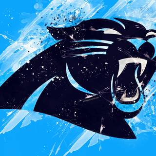Carolina Panthers logo wallpaper