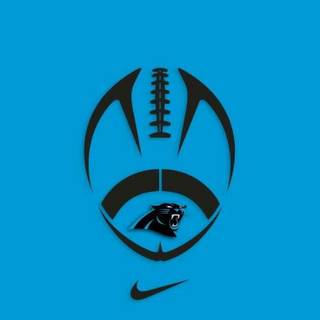 Carolina Panthers logo wallpaper