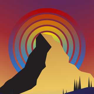 Majestic sunset wallpaper