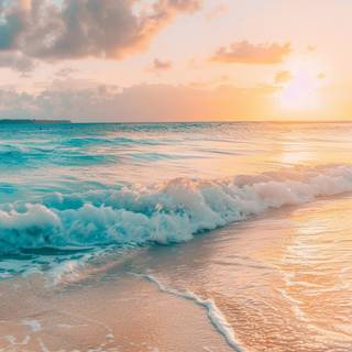 Majestic sunset wallpaper