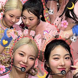 Keena Fifty Fifty wallpaper