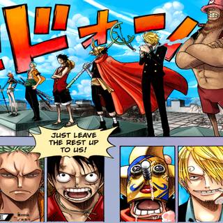 One Piece Enies Lobby wallpaper