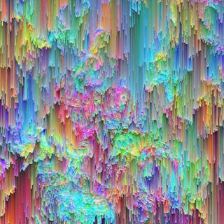 Psychedelic nature wallpaper