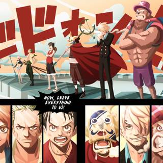 One Piece Enies Lobby wallpaper