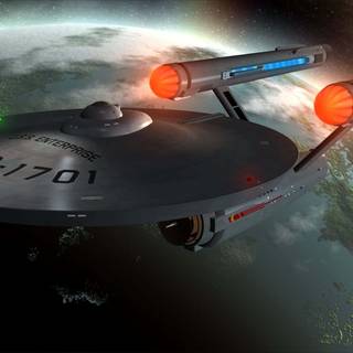 Warp speed wallpaper