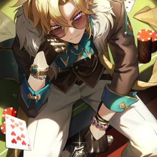 Aventurine HSR wallpaper