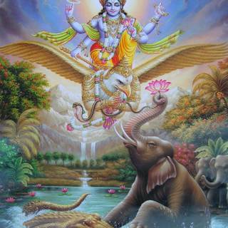 Lord Garuda wallpaper