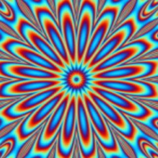 Psychedelic nature wallpaper