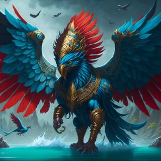 Lord Garuda wallpaper