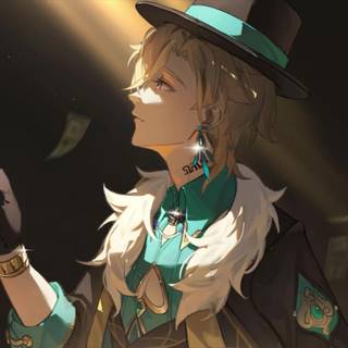 Aventurine HSR wallpaper