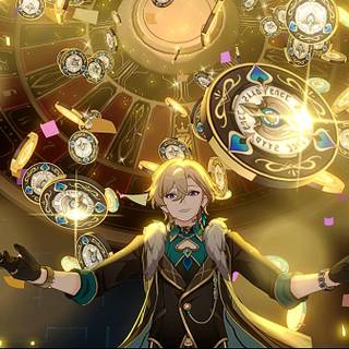 Aventurine HSR wallpaper