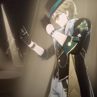 Aventurine HSR wallpaper