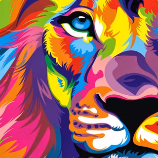 4k lion PC wallpaper