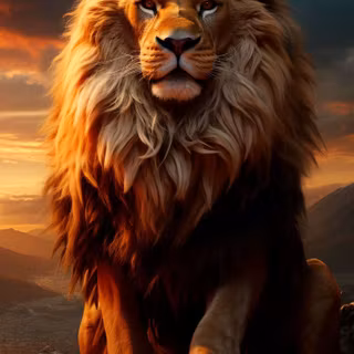 Cool lion phone wallpaper
