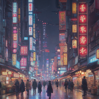 City pop 4k wallpaper