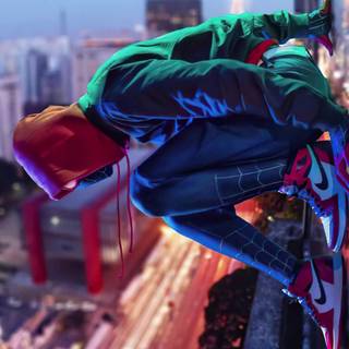 Miles Morales 4k portrait wallpaper