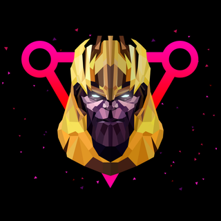Thanos dark 4k wallpaper
