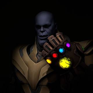 Thanos dark 4k wallpaper