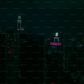 City pop 4k wallpaper