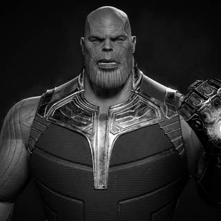 Thanos dark 4k wallpaper