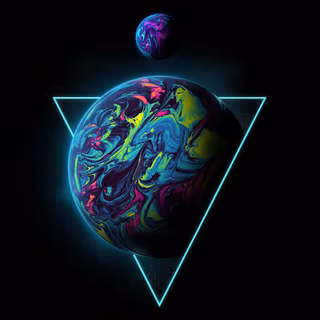 Triangles 4k wallpaper