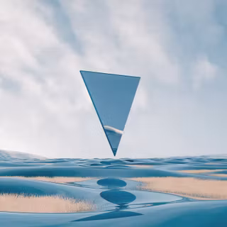 Triangles 4k wallpaper